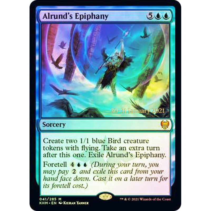 Alrund's Epiphany [Kaldheim Prerelease Promos]