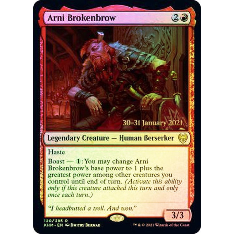 Arni Brokenbrow [Kaldheim Prerelease Promos]
