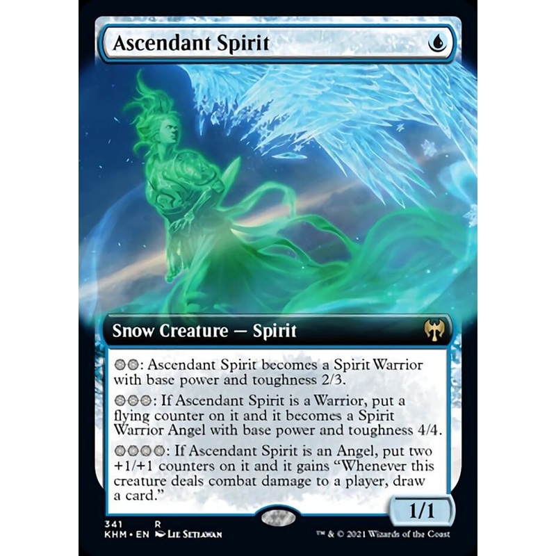 Ascendant Spirit (Extended Art) [Kaldheim]
