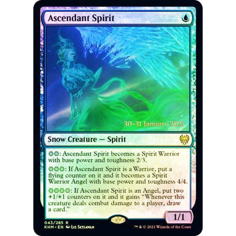 Ascendant Spirit [Kaldheim Prerelease Promos]