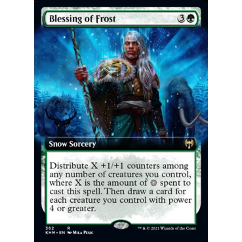 Blessing of Frost (Extended Art) [Kaldheim]