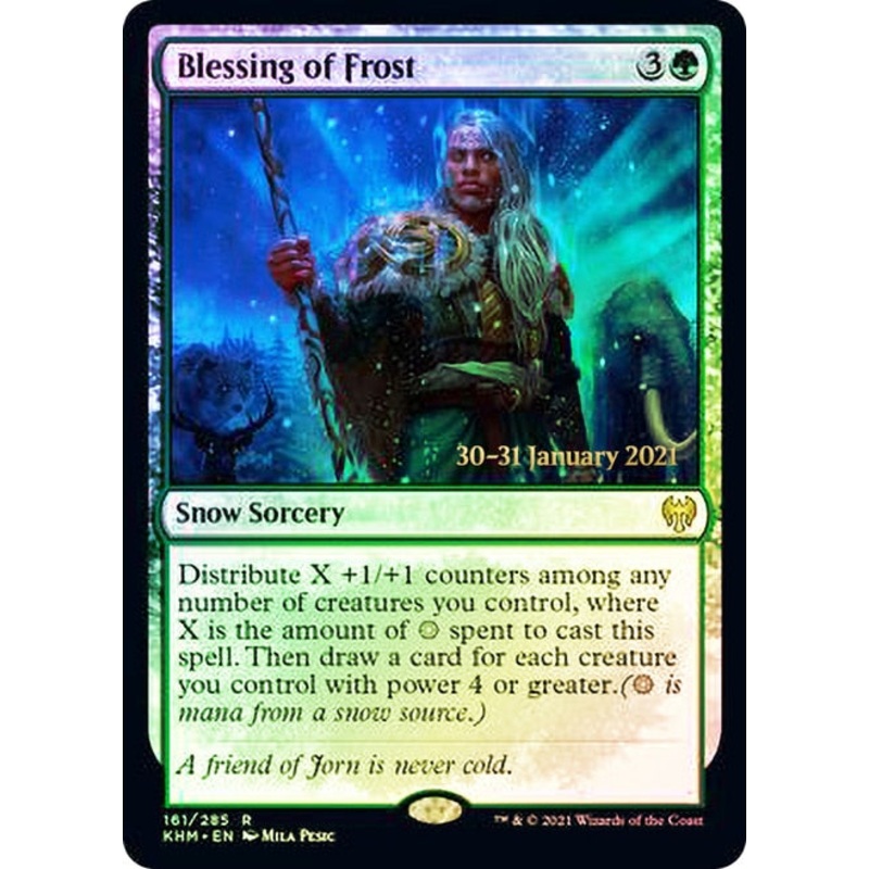 Blessing of Frost [Kaldheim Prerelease Promos]