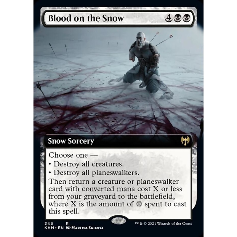 Blood on the Snow (Extended Art) [Kaldheim]