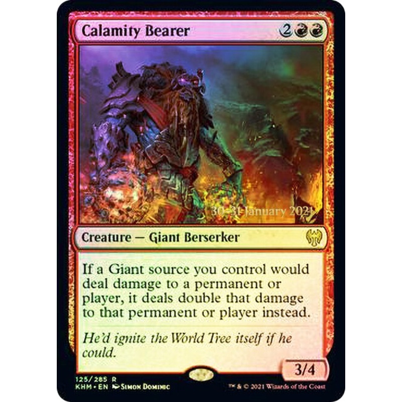 Calamity Bearer [Kaldheim Prerelease Promos]
