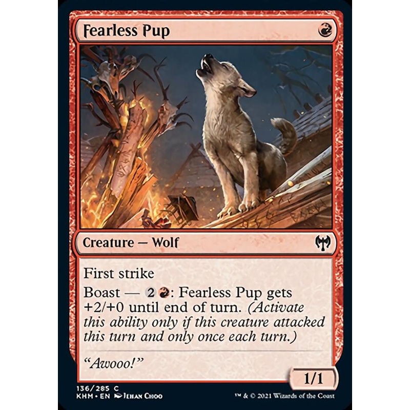 Fearless Pup [Kaldheim]
