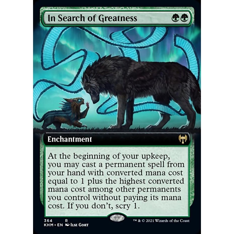 In Search of Greatness (Extended Art) [Kaldheim]