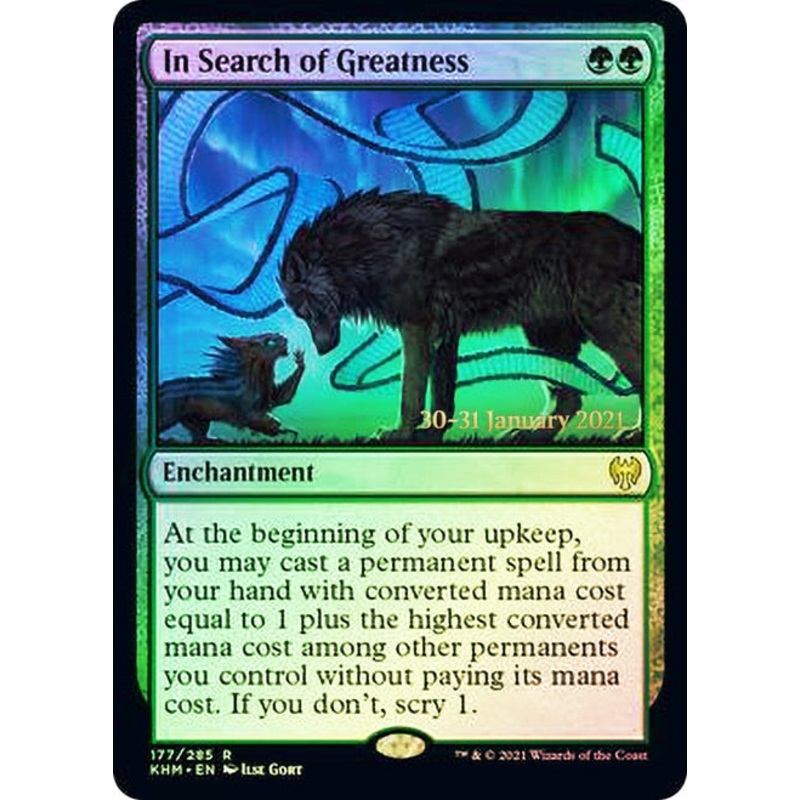 In Search of Greatness [Kaldheim Prerelease Promos]