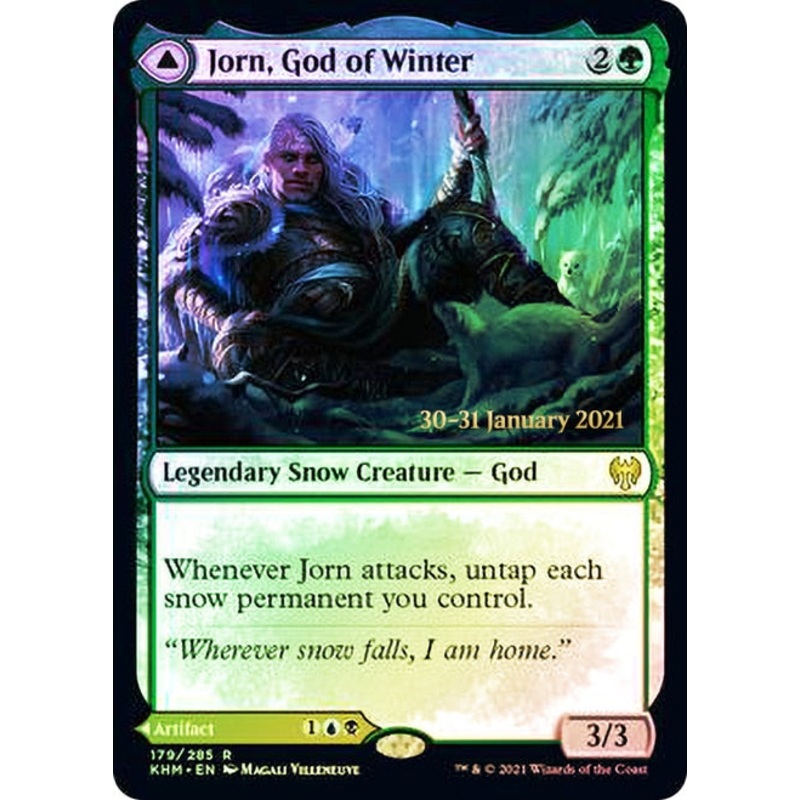 Jorn, God of Winter // Kaldring, the Rimestaff [Kaldheim Prerelease Promos]