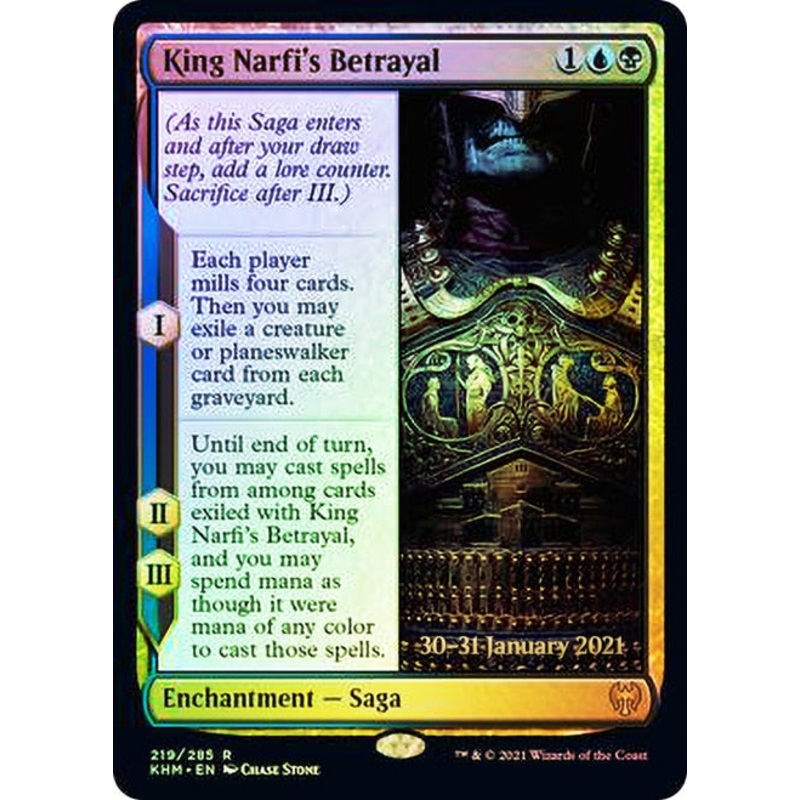King Narfi's Betrayal [Kaldheim Prerelease Promos]