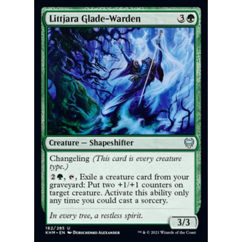 Littjara Glade-Warden [Kaldheim]