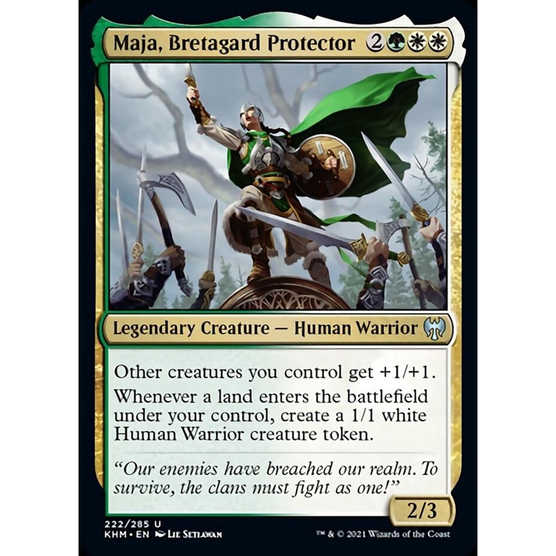 Maja, Bretagard Protector [Kaldheim]