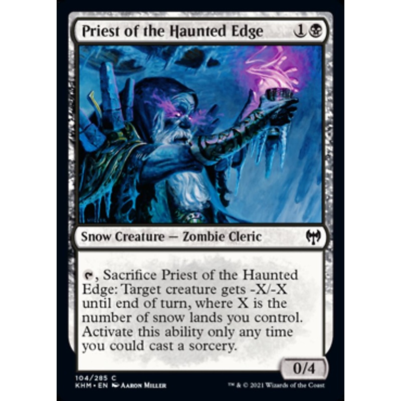 Priest of the Haunted Edge [Kaldheim]