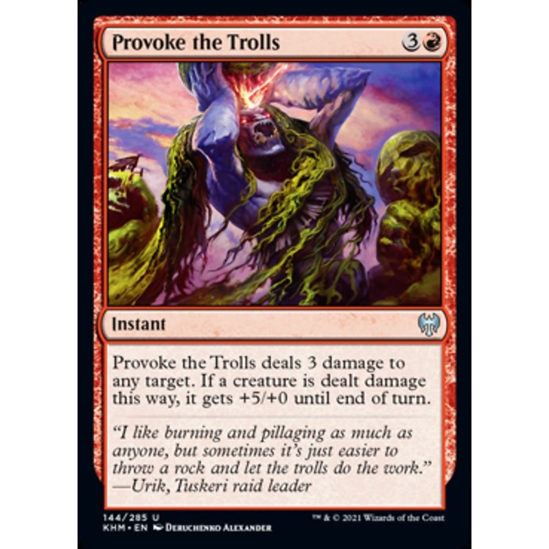 Provoke the Trolls [Kaldheim]