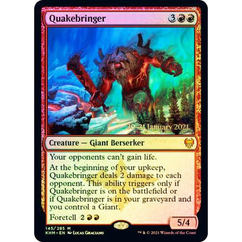 Quakebringer [Kaldheim Prerelease Promos]