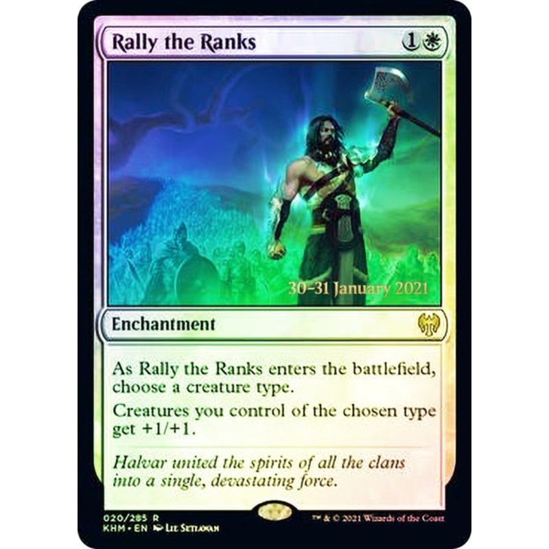 Rally the Ranks [Kaldheim Prerelease Promos]