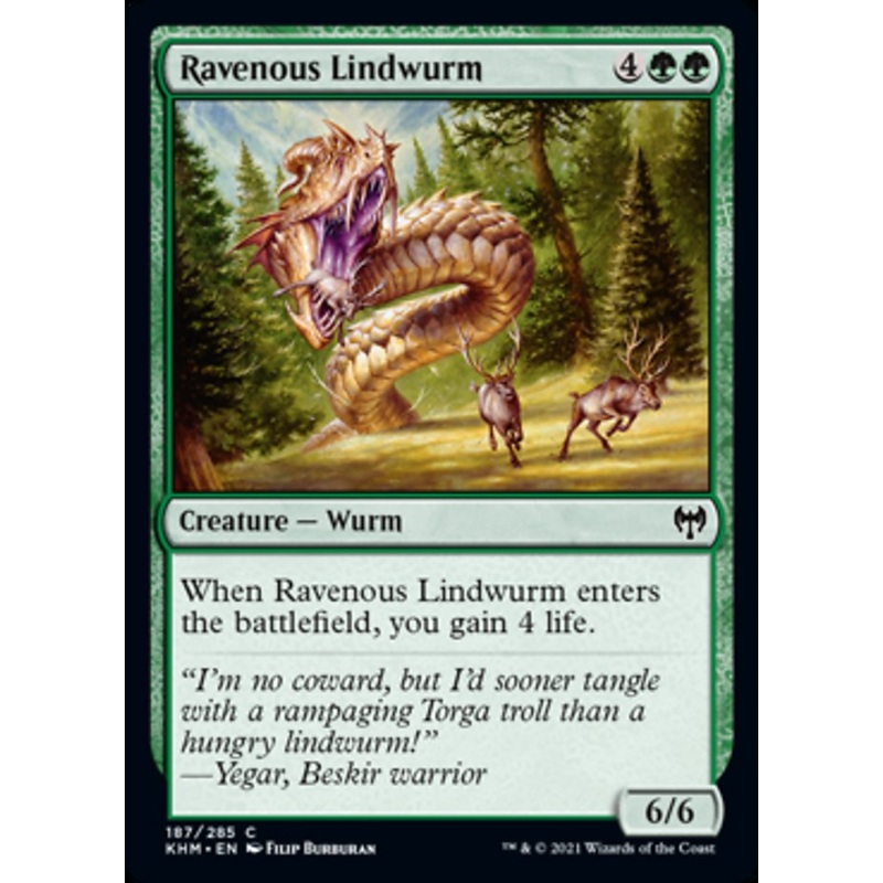 Ravenous Lindwurm [Kaldheim]
