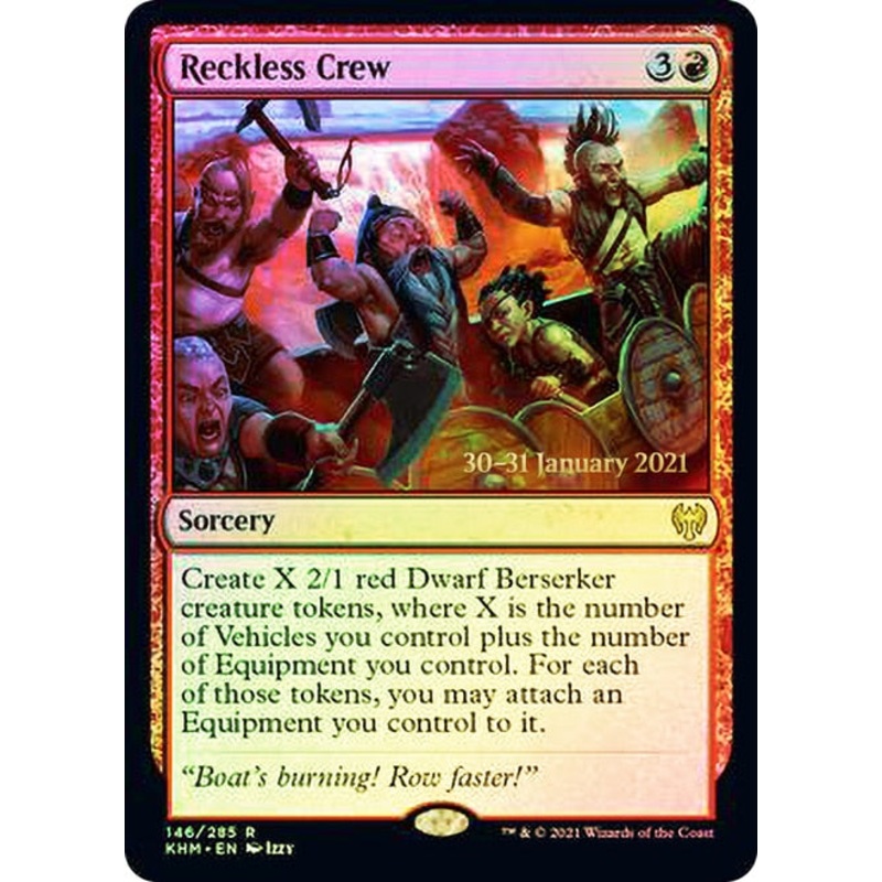 Reckless Crew [Kaldheim Prerelease Promos]