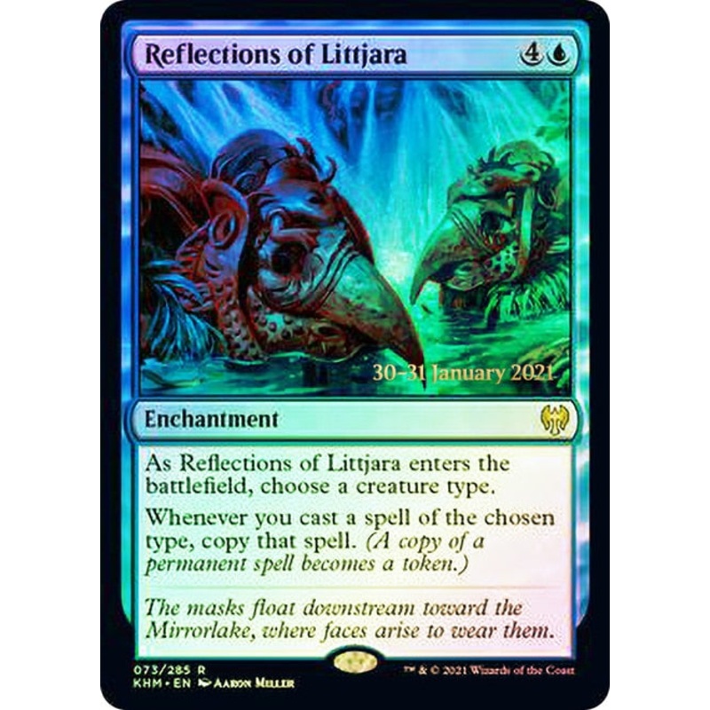 Reflections of Littjara [Kaldheim Prerelease Promos]