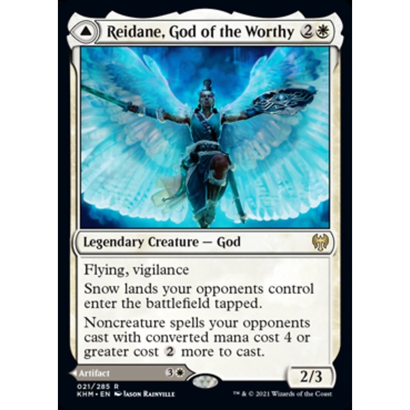 Reidane, God of the Worthy // Valkmira, Protector's Shield [Kaldheim]