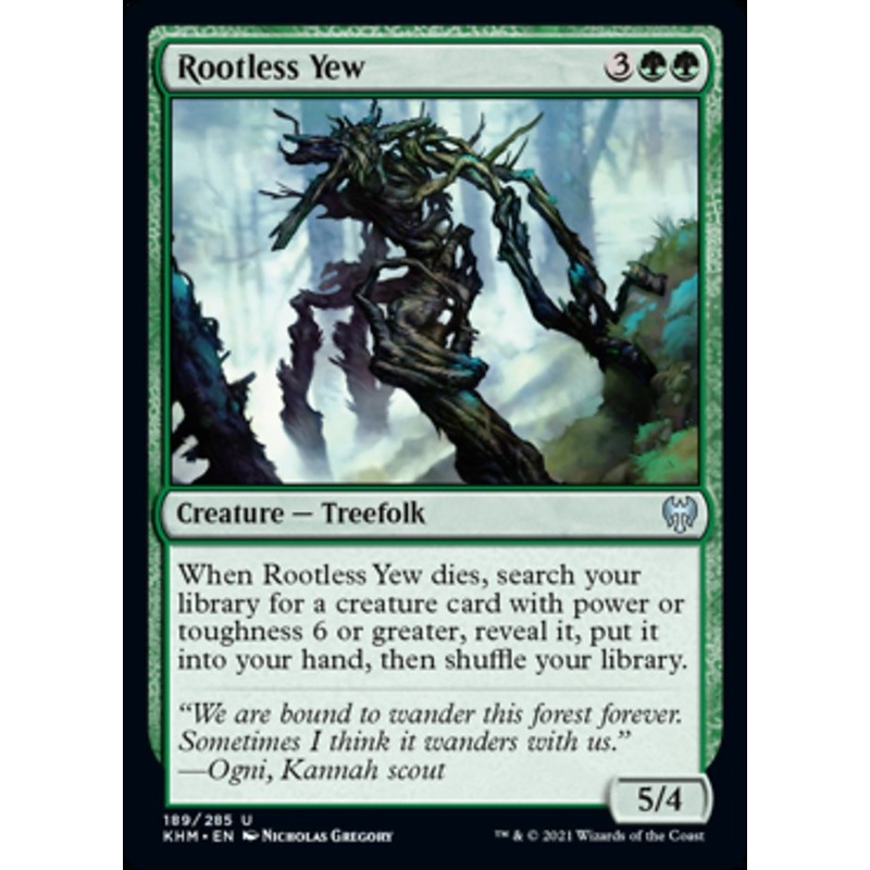 Rootless Yew [Kaldheim]