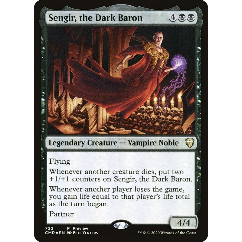 Sengir, the Dark Baron [Commander Legends Promos]