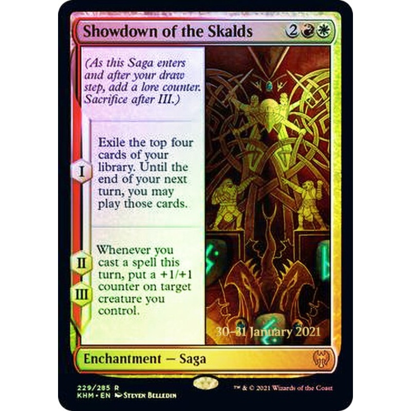 Showdown of the Skalds [Kaldheim Prerelease Promos]