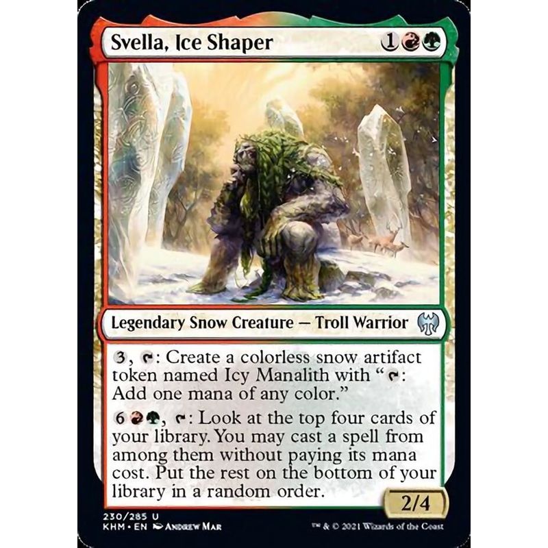 Svella, Ice Shaper [Kaldheim]