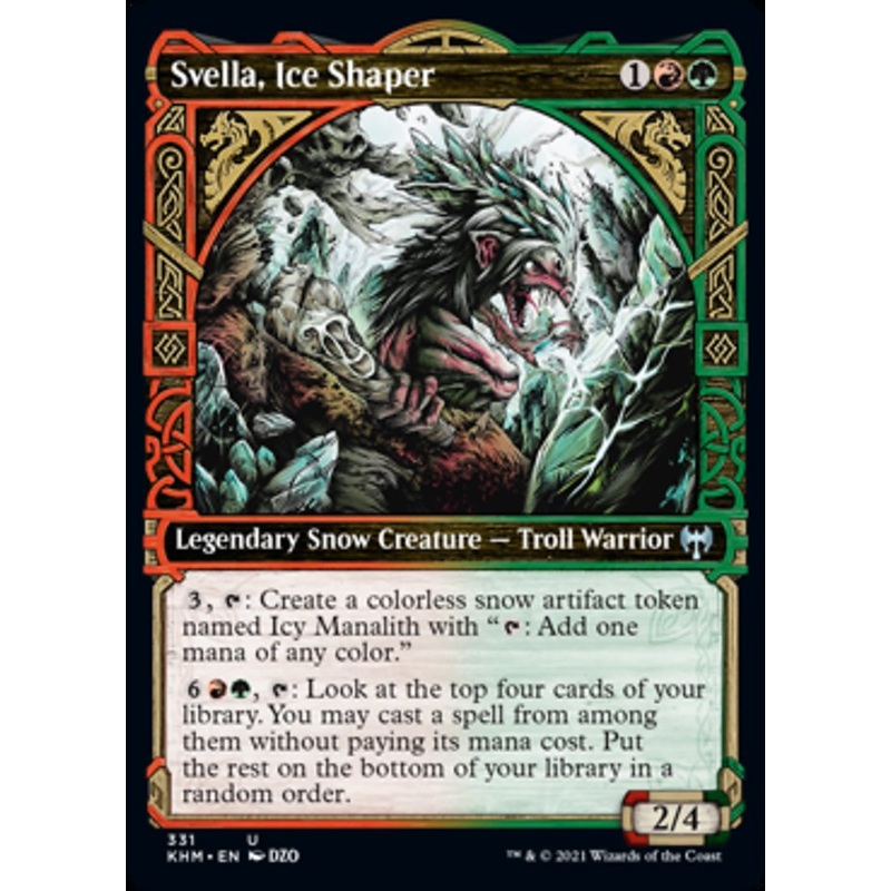 Svella, Ice Shaper (Showcase) [Kaldheim]
