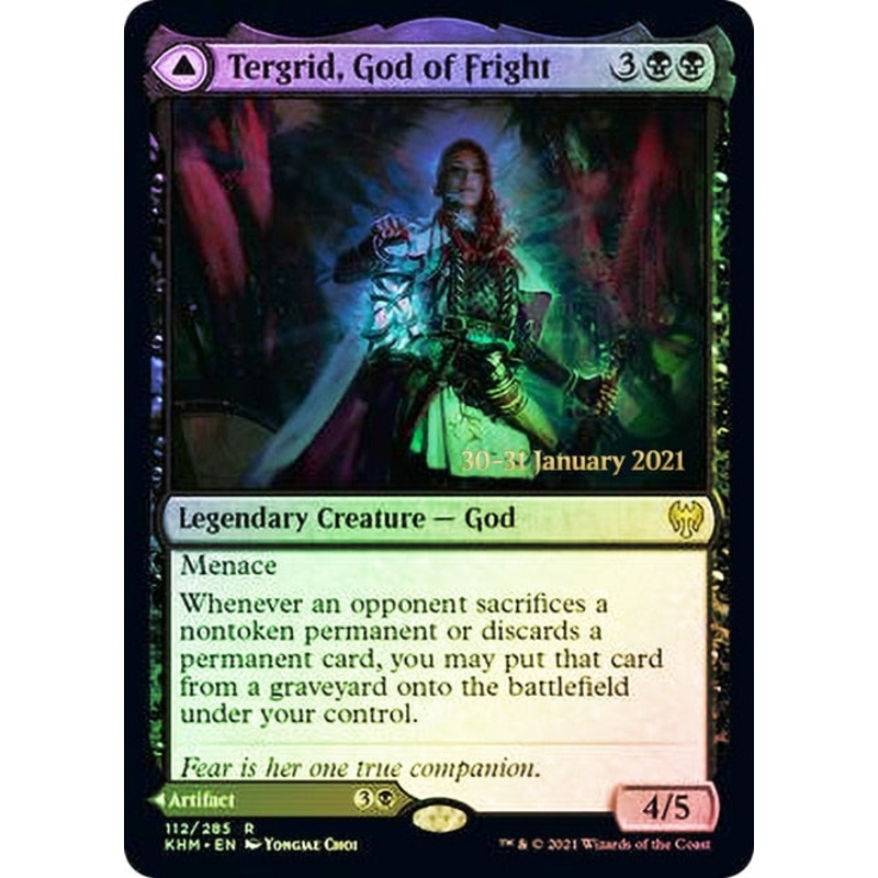 Tergrid, God of Fright // Tergrid's Lantern [Kaldheim Prerelease Promos]