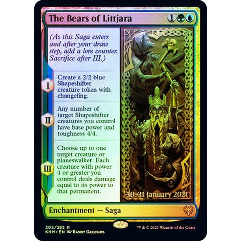 The Bears of Littjara [Kaldheim Prerelease Promos]