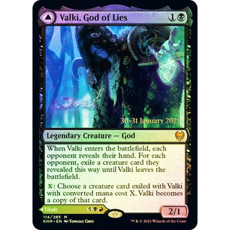 Valki, God of Lies // Tibalt, Cosmic Impostor [Kaldheim Prerelease Promos]