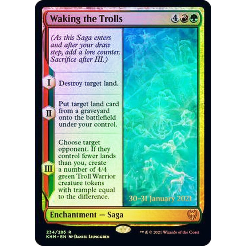 Waking the Trolls [Kaldheim Prerelease Promos]