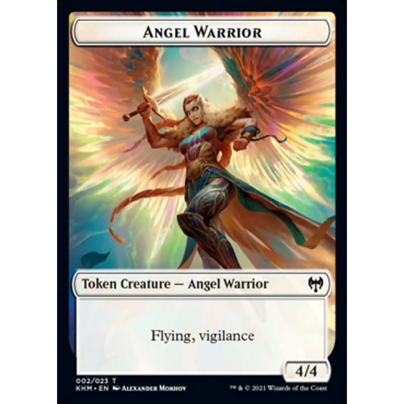 Angel Warrior Token [Kaldheim Tokens]