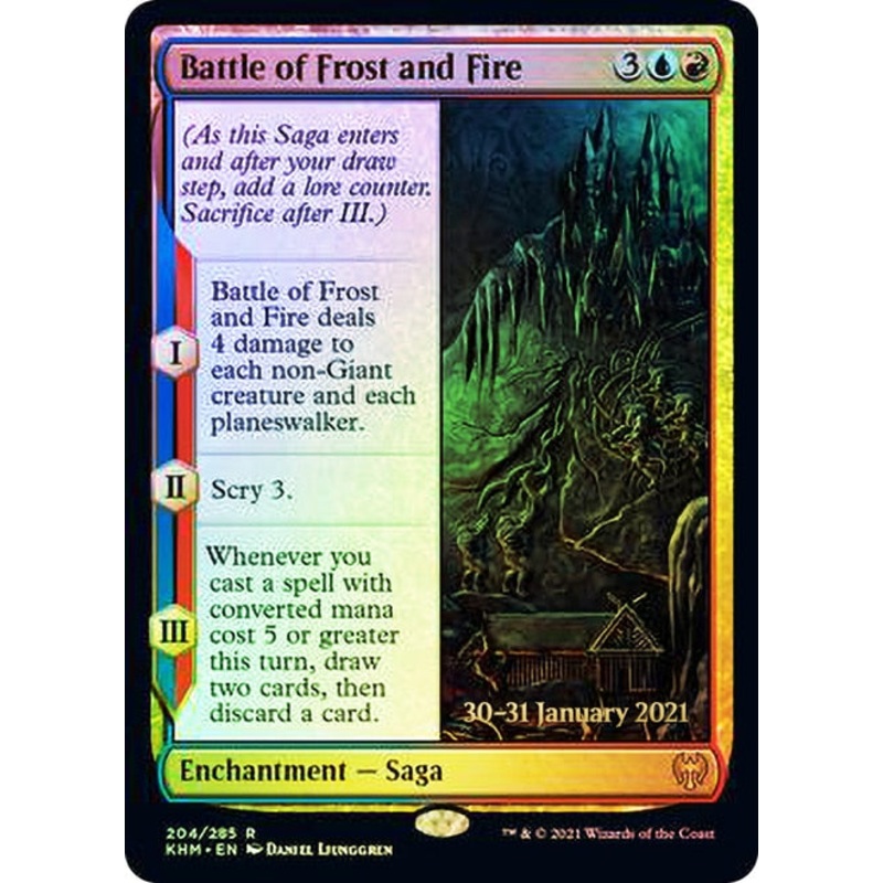Battle of Frost and Fire [Kaldheim Prerelease Promos]