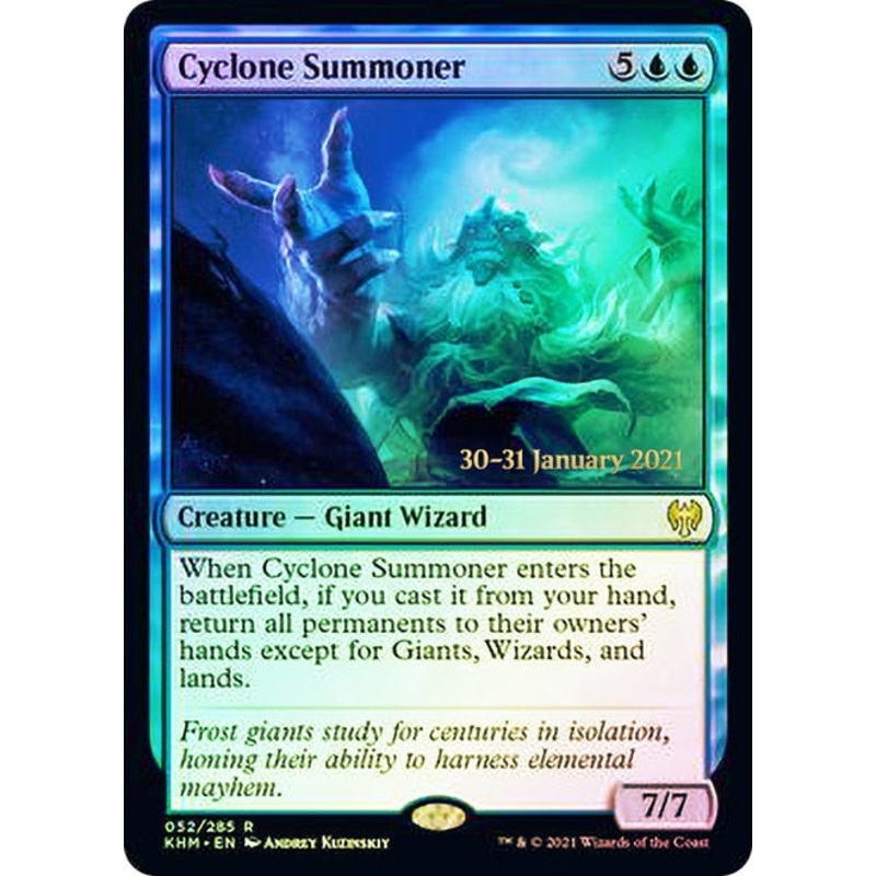 Cyclone Summoner [Kaldheim Prerelease Promos]