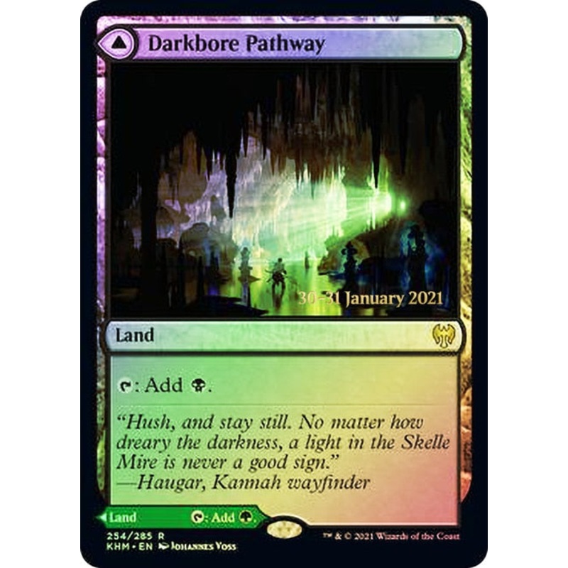 Darkbore Pathway // Slitherbore Pathway [Kaldheim Prerelease Promos]