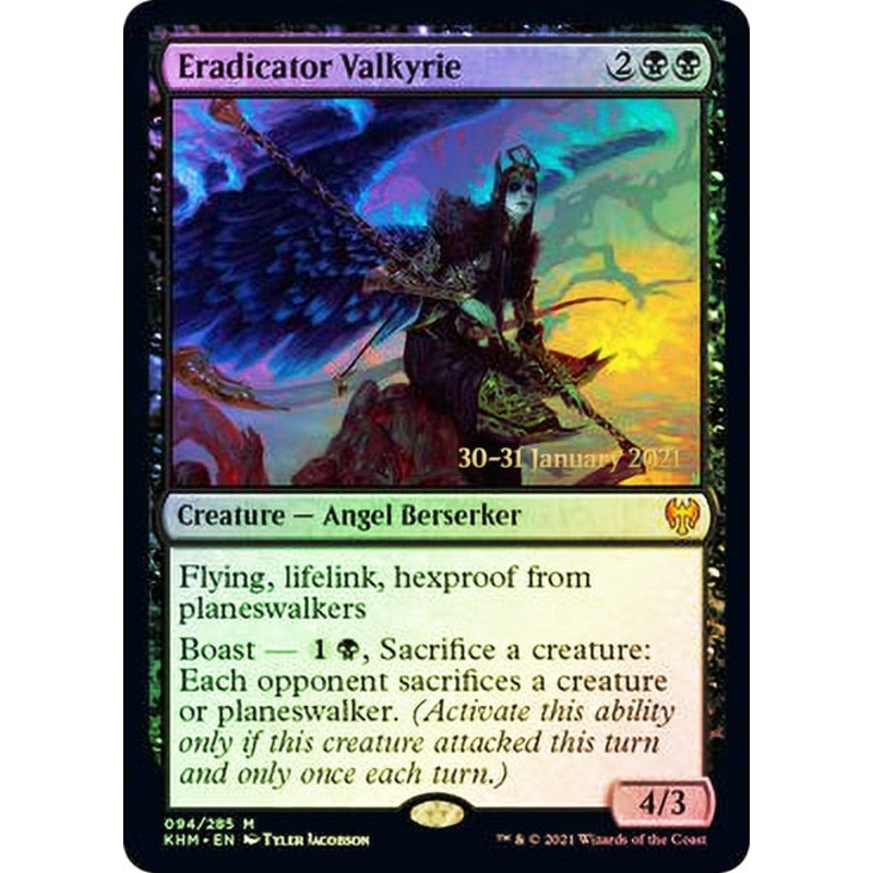 Eradicator Valkyrie [Kaldheim Prerelease Promos]