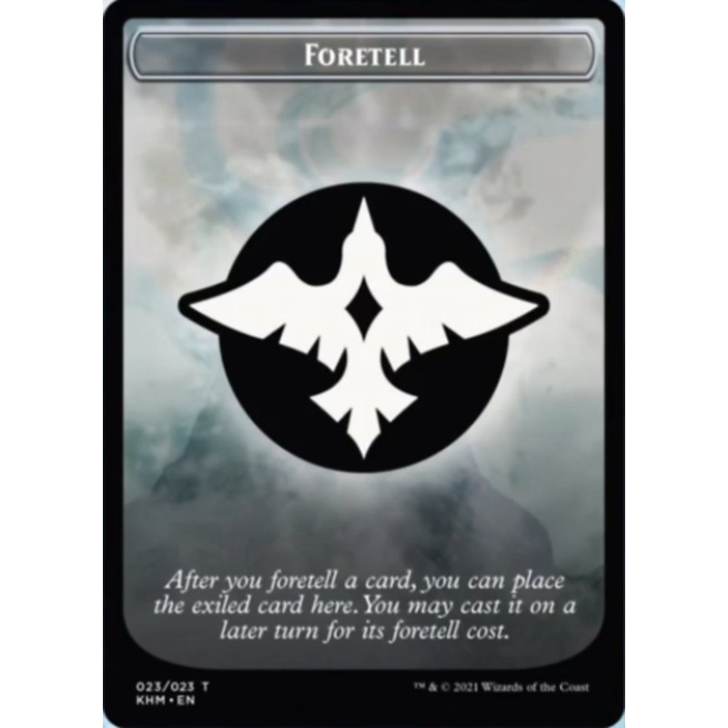 Foretell [Kaldheim Tokens]