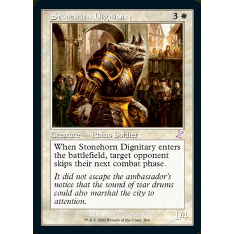 Stonehorn Dignitary (Timeshifted) [Time Spiral Remastered]