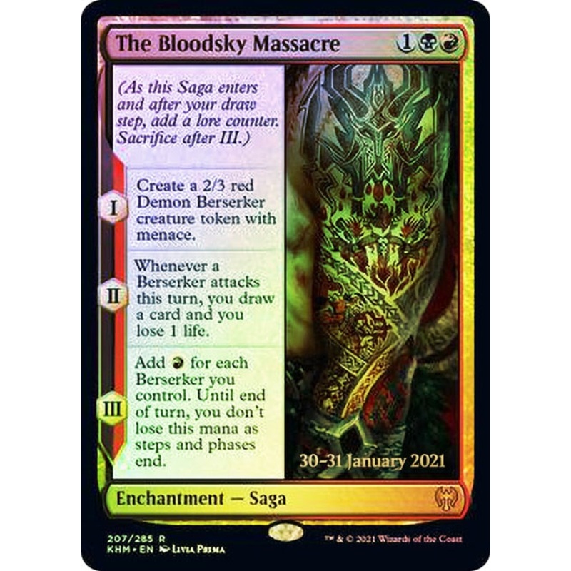 The Bloodsky Massacre [Kaldheim Prerelease Promos]