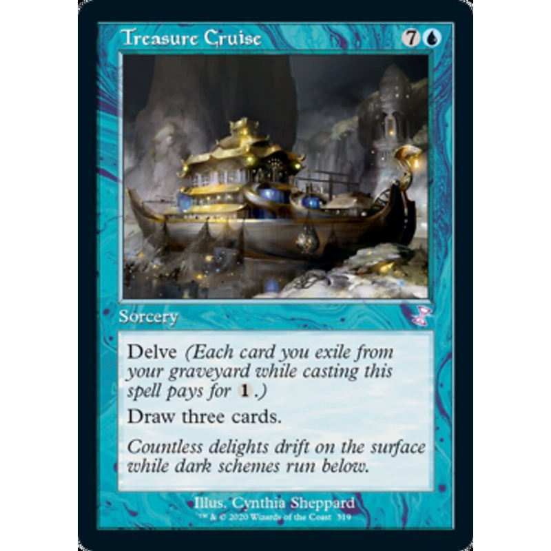 Treasure Cruise (Timeshifted) [Time Spiral Remastered]
