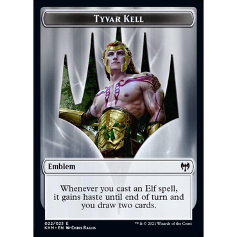 Tyvar Kell Emblem [Kaldheim Tokens]