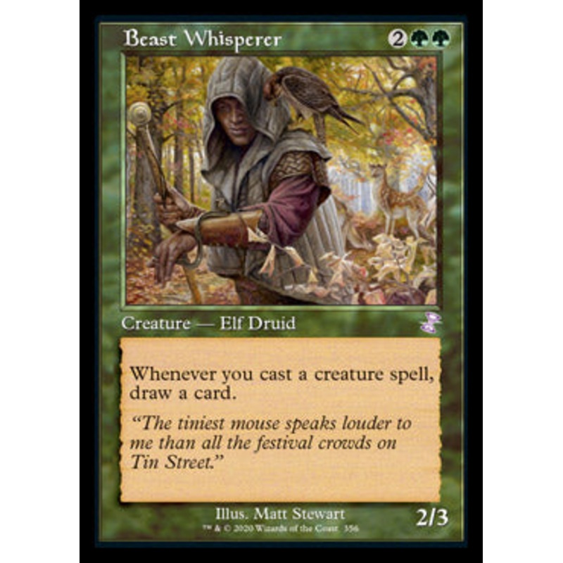 Beast Whisperer (Timeshifted) [Time Spiral Remastered]
