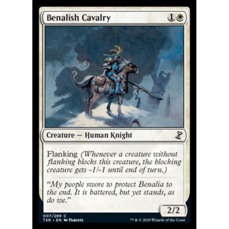 Benalish Cavalry [Time Spiral Remastered]