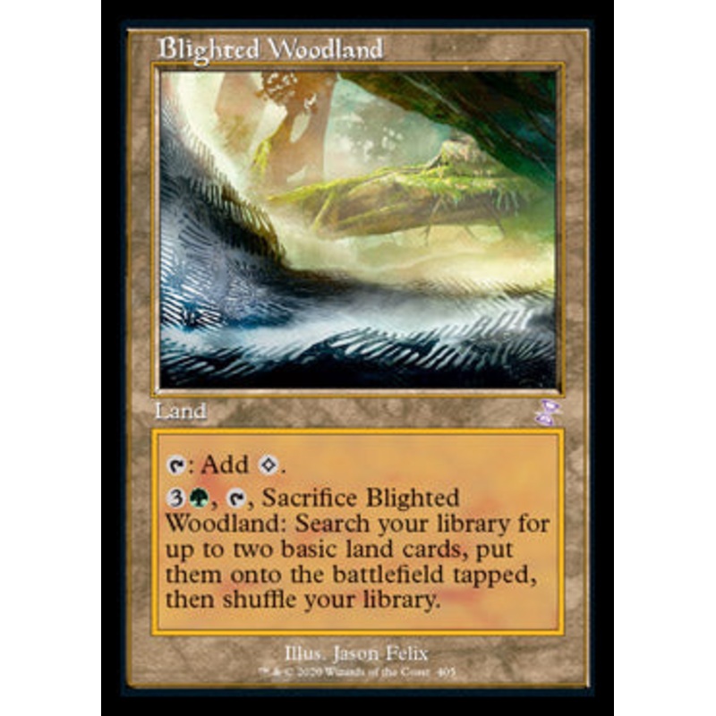 Blighted Woodland (Timeshifted) [Time Spiral Remastered]
