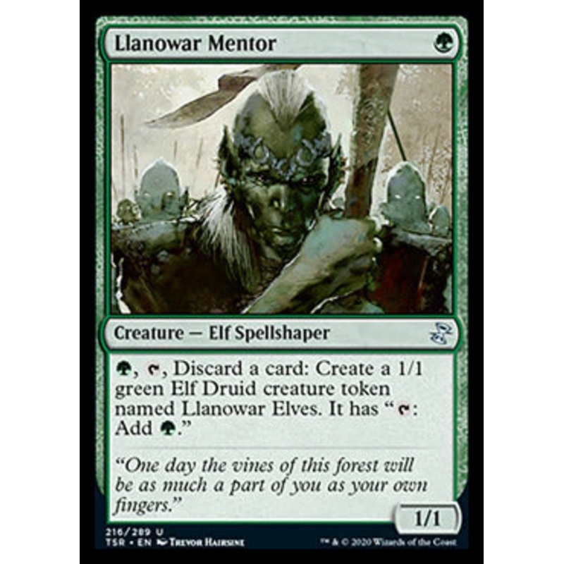 Llanowar Mentor [Time Spiral Remastered]