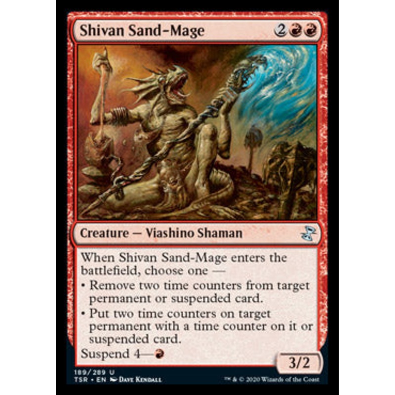 Shivan Sand-Mage [Time Spiral Remastered]