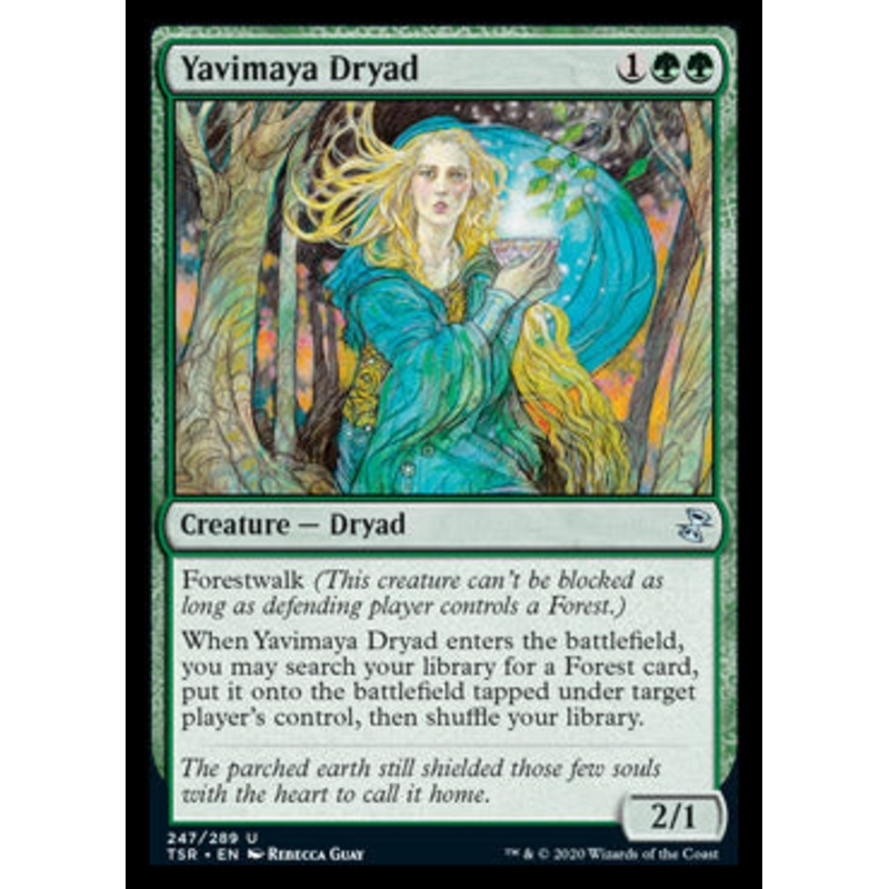 Yavimaya Dryad [Time Spiral Remastered]