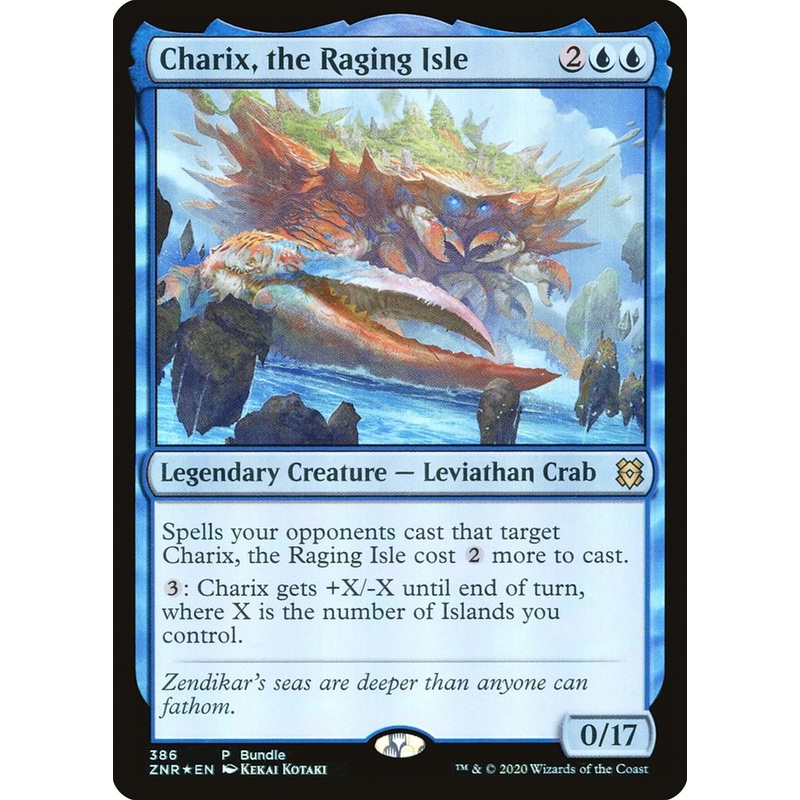 Charix, the Raging Isle (386) [Zendikar Rising Promos]