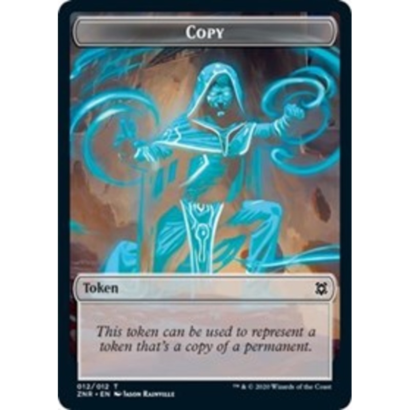 Copy // Illusion Double-Sided Token [Zendikar Rising Tokens]